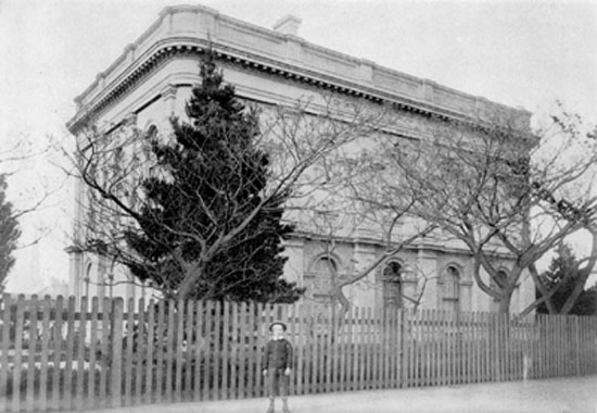 Royal Society Hall, about 1900